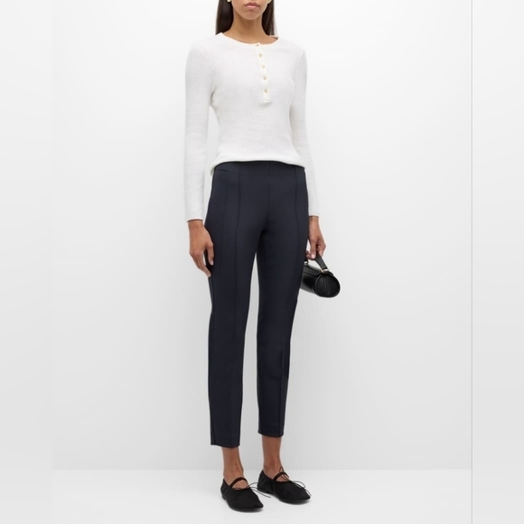 Lafayette 148 New York Gramercy Acclaimed-Stretch Pants - Picture 1 of 10